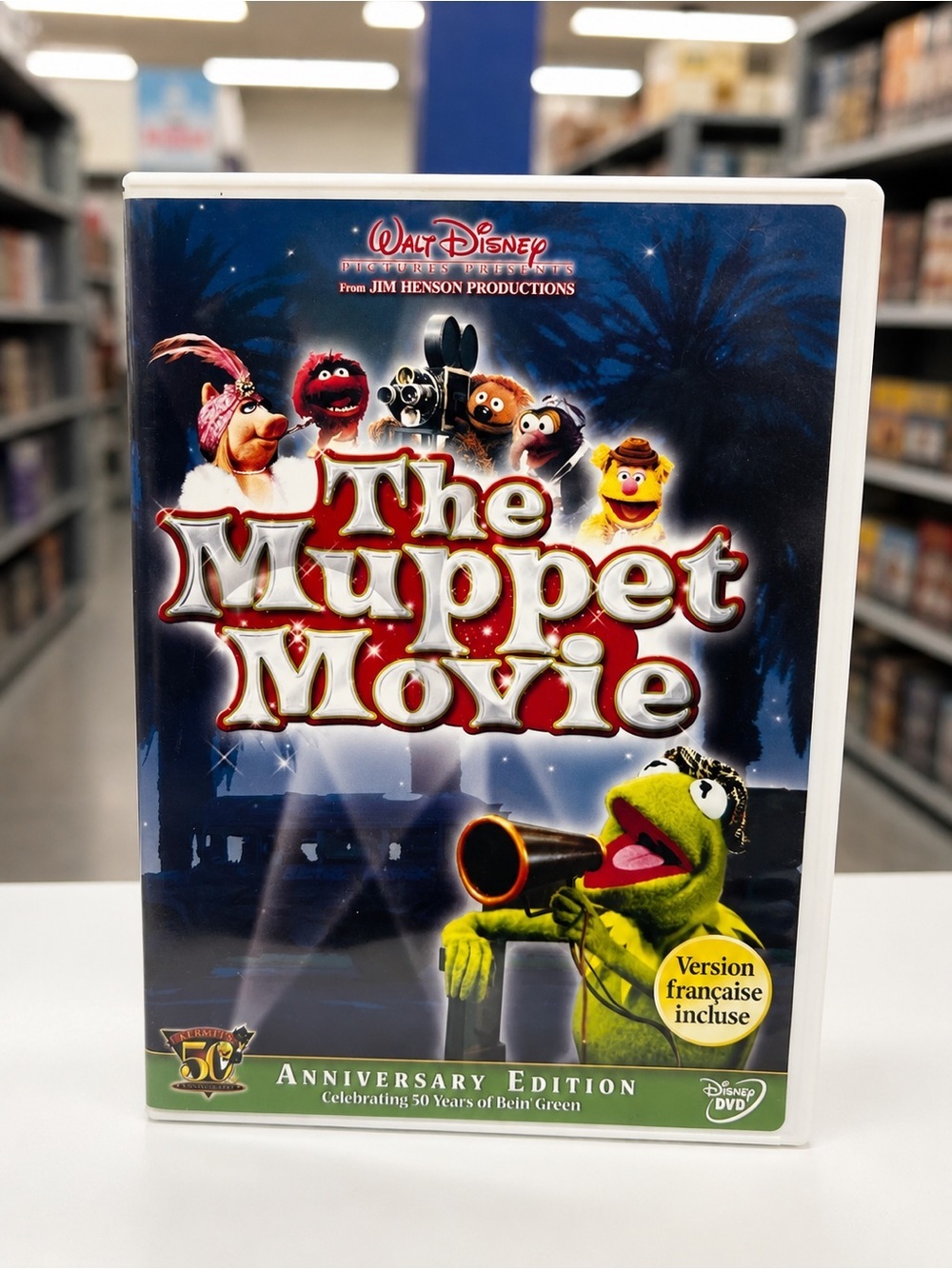 Disney The Muppet Movie 50th Anniversary Edition DVD Widescreen Tested